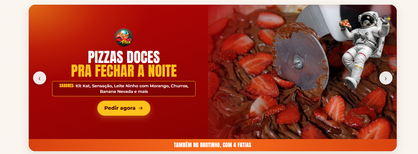 Foto de pizza do Mundo da Pizza